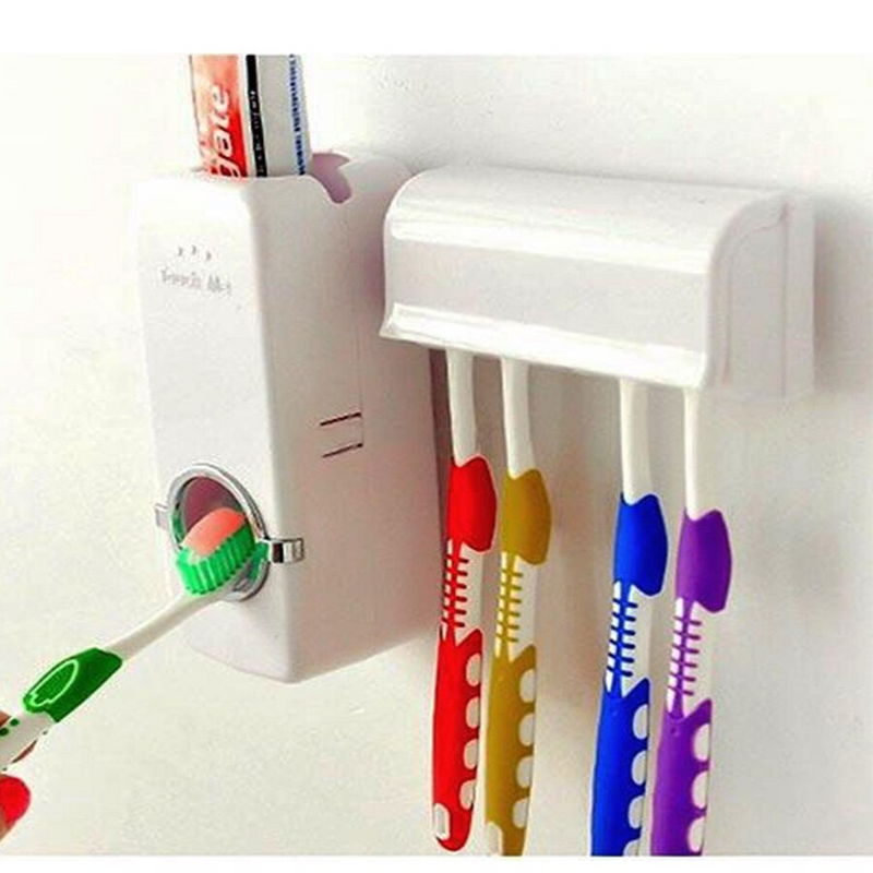 Suporte para Escovas de Dentes AntiBacteriano - Dispenser Max