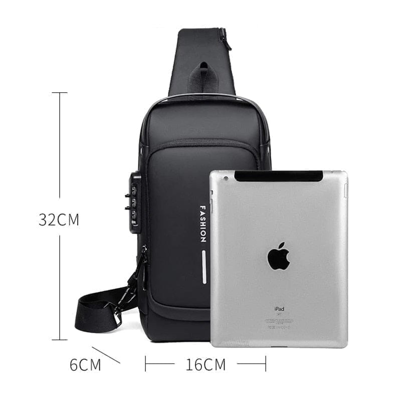 Mochila Anti-Furto com Senha USB - BagPro