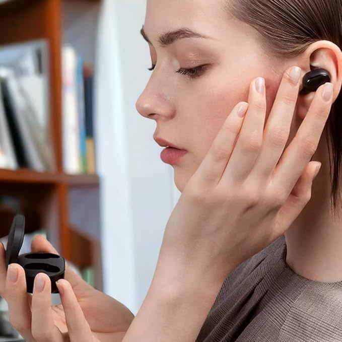 Fone de Ouvido Bluetooth 5.0 Sem Fio -  Microfone Estéreo, Cancelamento de Ruído e À Prova d'Água - SoundPro